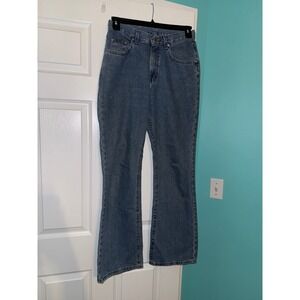 Vintage Lee Jeans‎ Medium Wash Straight Leg Denim Made in USA Size 10